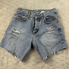 Vintage 90's Calvin Klein CK Cutoff Shorts - Tagged Sz 3 - 6 Inch Inseam See Pix