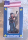 US Artillery Metal Figurine, Civil War, New