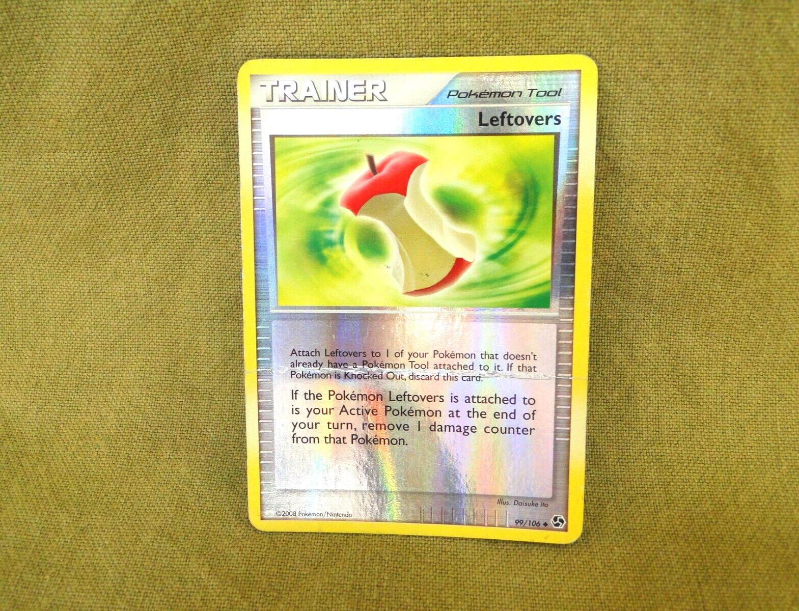 Pokemon Trading Card - Great Encounters: Leftovers Reverse Holo 99/106 (Read Des