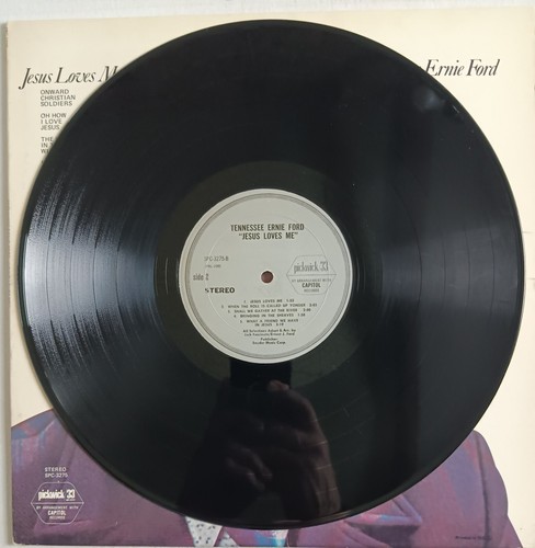 Tennessee Ernie Ford Jesus Loves Me Vinyl LP Record Album - Picture 9 of 11