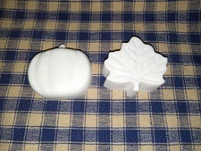 Pumpkin n Leaf Soap set, choice of soap type, scent, FREE ship, 180+ scents