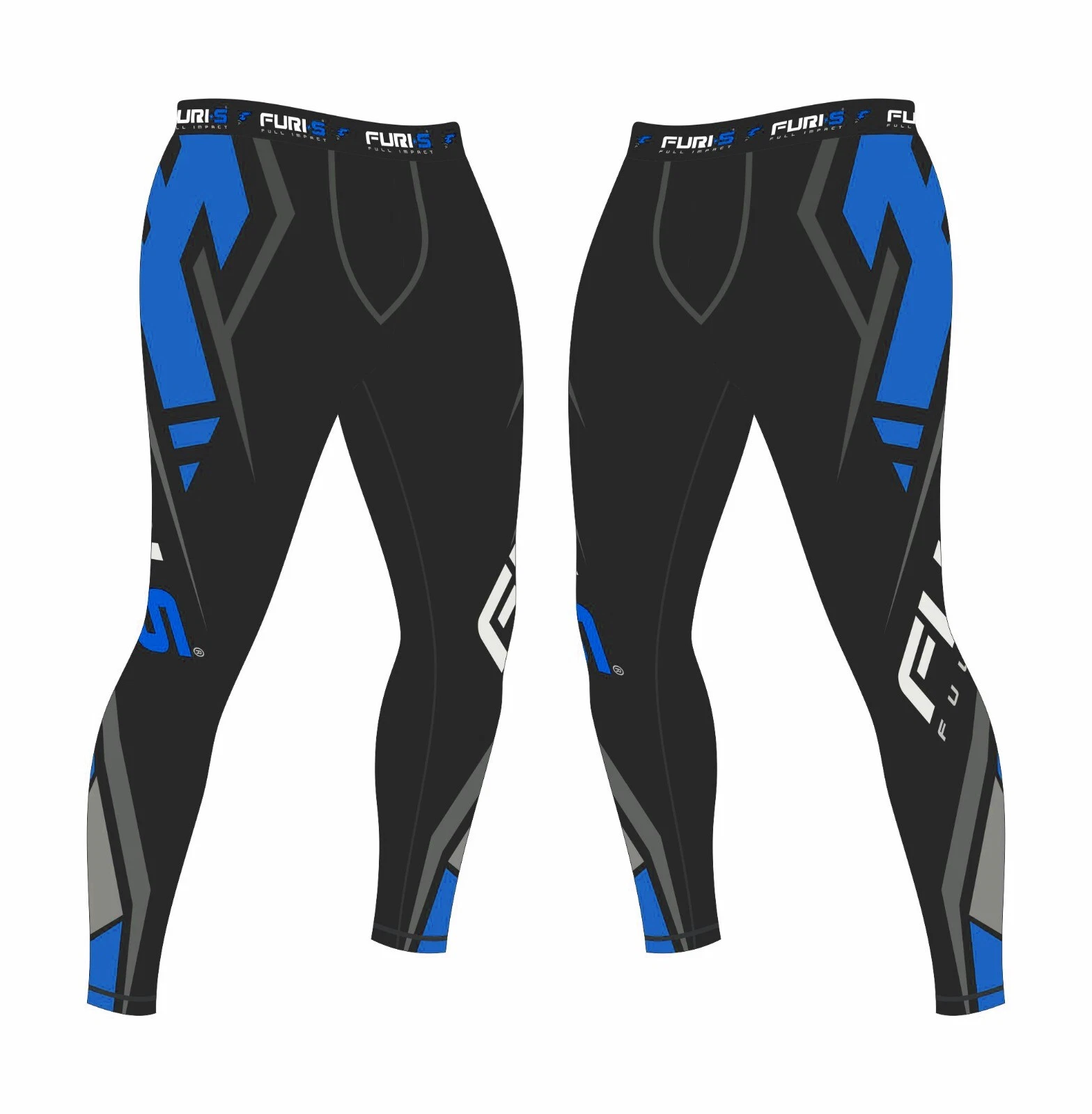Mens Compression Base Layer Tights Skins Long Pants MMA BJJ Sports Gym Leg