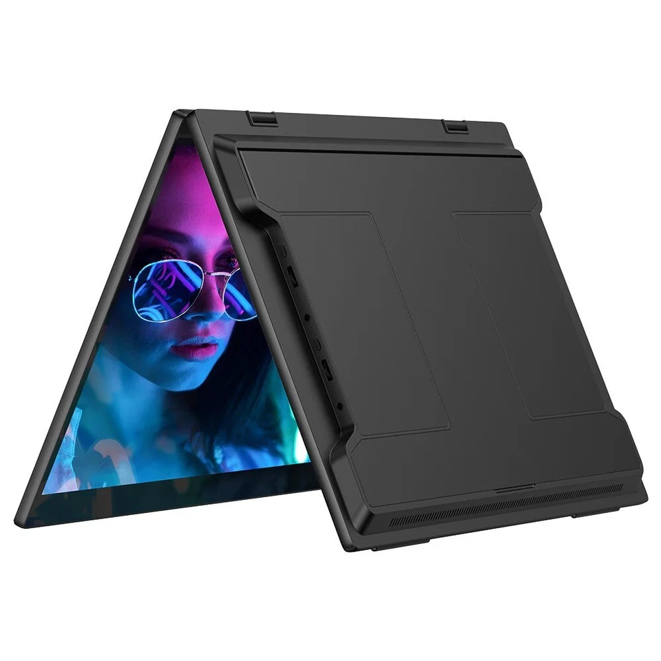 EVICIV Delta Pro Touch 16 Zoll Dual Tragbarer Monitore 2K Touchscreen mit Pen DE - Bild 2 von 4