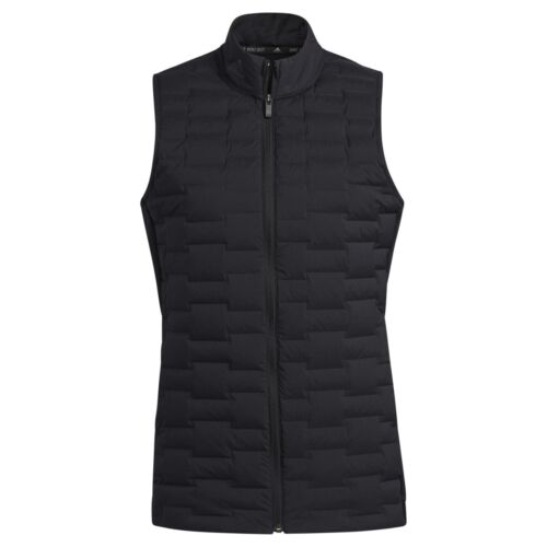 Chaleco chaleco térmico para viento de golf Adidas Golf para damas Frostguard - talla mediana UK 12-14
