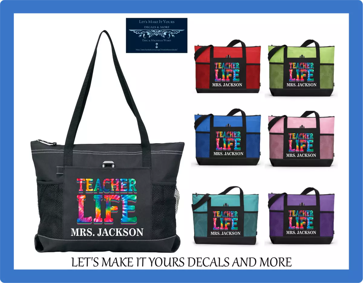 Buy 8 Pieces Teacher Appreciation Gift Teacher Tote Bags for Women Teacher  Tote Reusable Bags Teacher Essentials Bags Back to School ,First Day of  School, End of Semester, Retirement Teacher Gifts Online