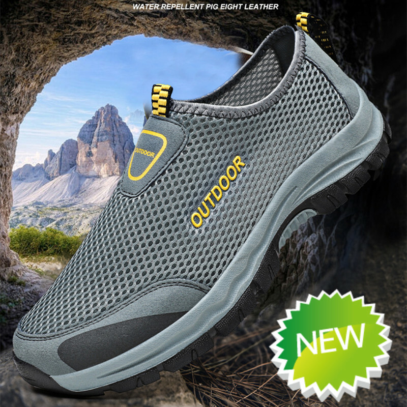 Men's Sneakers Slip On Walking Tennis 