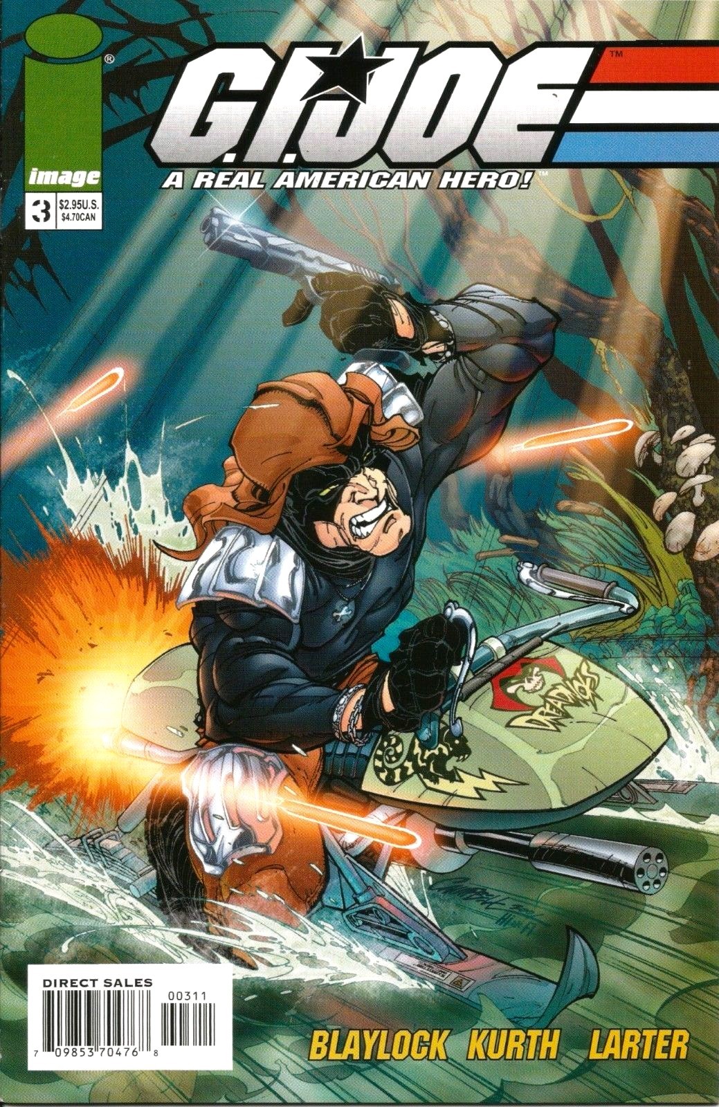 GI JOE A REAL AMERICAN HERO #3  IMAGE COMICS  JAN 2002  NM  1ST PRINT