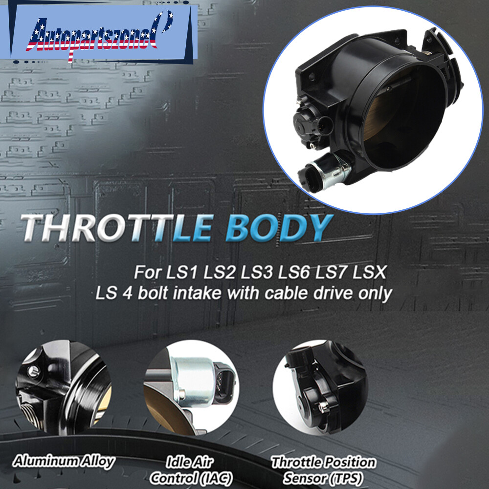 MaXpeedingrods 92mm Throttle Body For LSX LS1 LS2 LS3 LS6 LS7 For GM Gen III With TPS IAC 4 Bolt In | Whizz Throttle Bodies - Foto 9