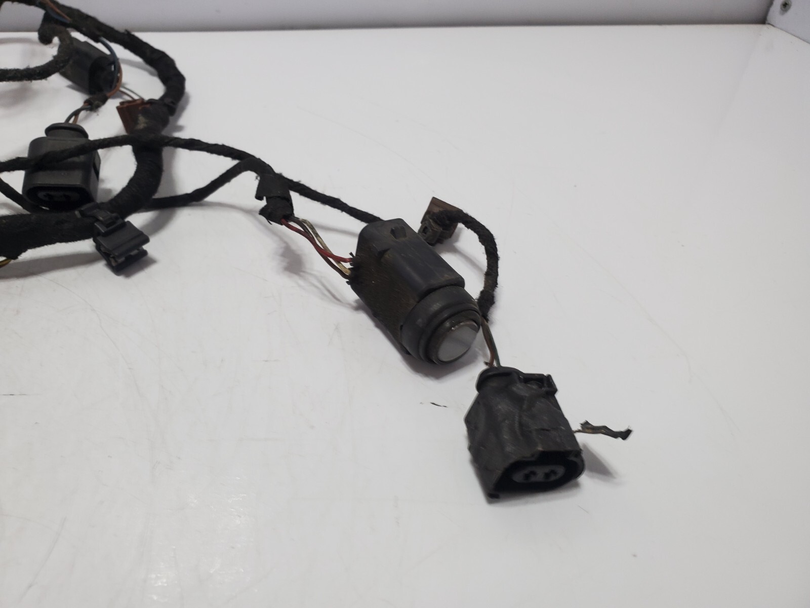 ✅ 03-10 OEM Bentley Continental GT Rear Bumper Parking Sensor PDC Harness Black