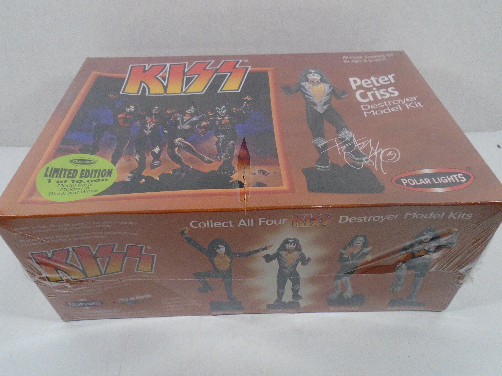 1998 POLAR LIGHTSKISS DESTROYERPETER CRISS MODEL KIT (NEW) LIMITED
