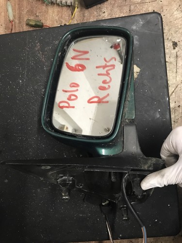 VW POLO CLASSIC (6KV2) Außenspiegel Spiegel rechts grün 41-5314-410