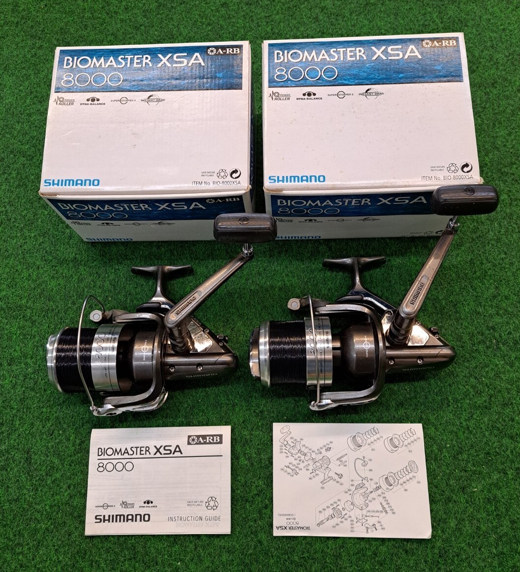 16 アウトドア・釣り・旅行用品 SHIMANO BIOMASTER 8000 スピニングリール