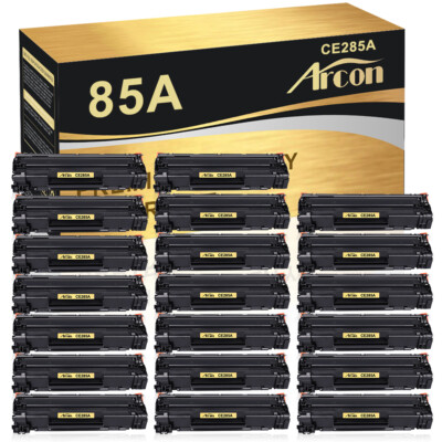 20 Pack CE285A 85A Toner Cartridges For HP Laserjet M1217nfw M1212F MFP Printer
