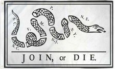 Join or Die Flag 3x5ft Don't Tread on Me Snake Flag American Revolution Culpeper