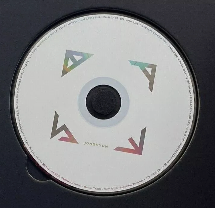 SHINee JONGHYUN BASE Green ver. 1st Mini Album 2015 Korean ver