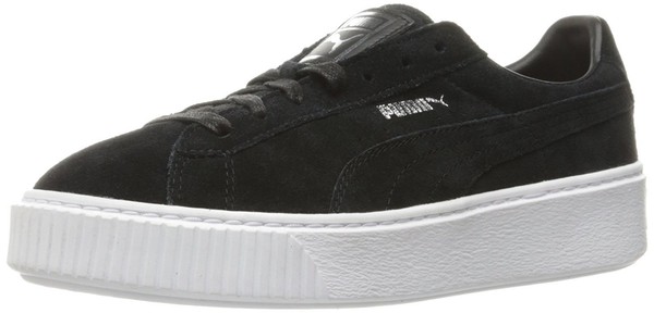 puma women's suede core platform