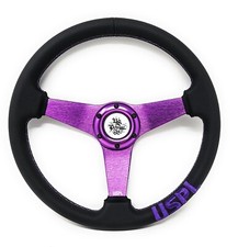 Sale Uspl Premium Quality Perforated Leather Steering Wheel Sw-011