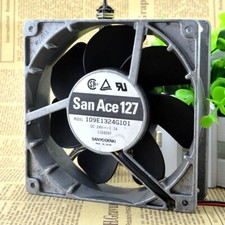 Sanyo 109E1324G101 DC24V 1.1A three wire 12.7 cm all aluminum frame cooling fan