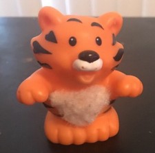 Fisher Price Little People Touch And Feel Zoo Tiger Fuzzy 2005