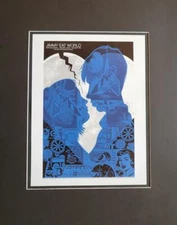 Todd Slater "Jimmy Eat World"  Poster Print Matted offset Lithograph 2015 Rep