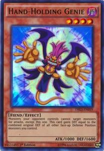 Hand-Holding Genie - DRL3-EN019 - Ultra Rare - 1st Edition x3 - Near Mint