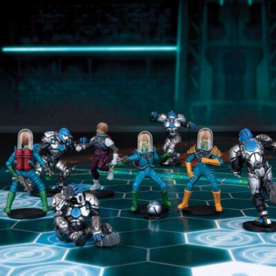 MARTIAN TEAM - MARS ATTACKS - DREADBALL - MANTIC