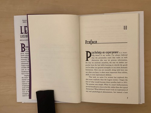Legion : Lies of the Beholder by Brandon Sanderson - # and signed - Sub. Press - Picture 11 of 12