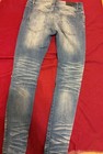 AMIRI Light Blue Distressed Straight Cotton Jeans Size 34 — photo 2