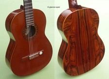Edle 4/4 Konzert-Gitarre Höfner HZ27 Zeder massiv Palisander Sattel 50 mm Top!