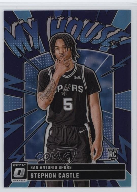 2024-25 Panini Donruss Optic My House Purple Prizm Stephon Castle #16 us0