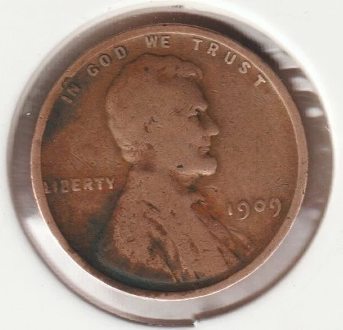 117 Year Old Rare 1909 US Lincoln Wheat Penny Collection Coin🔥First Year Issue!