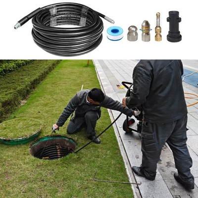#ad Pressure Cleaning Hose with Connector and Nozzle Kit for KARCHER Models $66.23