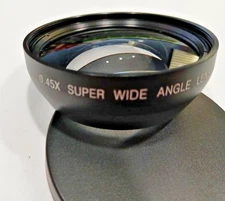 0.45x  Wide Angle Lens Macro High Definition