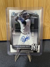 2025 Bowman - Chrome Prospect Autographs Richard Matic #CPA-RM (AU, RC)
