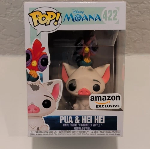 Funko Pop! Pua & Hei Hei #422 Disney Moana Amazon Exclusive Vinyl Figure