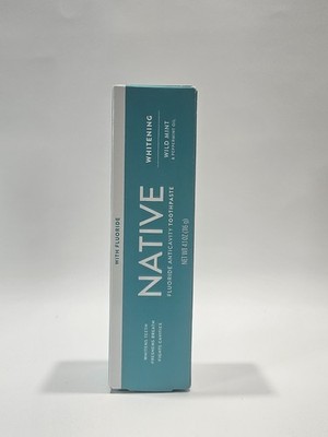 Native Whitening Anticavity Toothpaste Wild Mint 4 oz. - EXP 09/2027