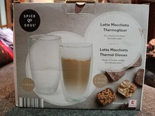Spice&Soul Doppelwandige Thermo Gläser Latte...