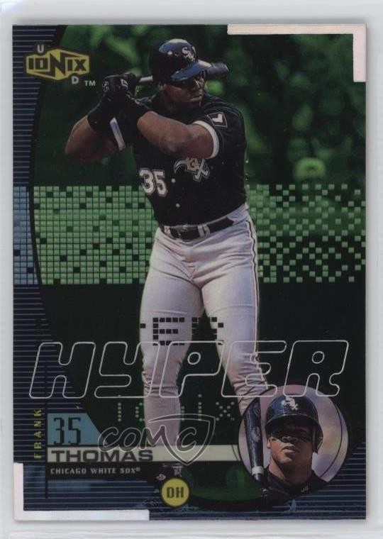 1999 Upper Deck Ionix Hyper Frank Thomas #H3 HOF 4hj