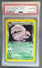 Pokemon Dark Weezing Team Rocket 1st Edition Holo Rare #14 PSA 10 Gem Mint