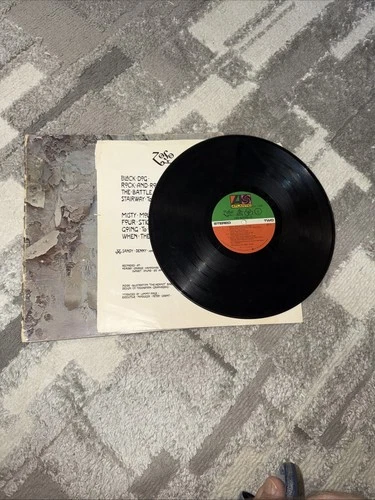 Led Zeppelin IV Zoso SD 7208 CRC Columbia Club Press Vinyl 1841 Broadway EX/VG+