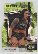 2022 Upper Deck Allure AEW Green Rainbow 49/99 Kris Statlander #53 9l4