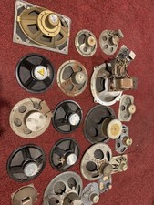 Job Lot of vintage Alnico Loud speakers- various