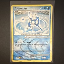 Arceus AR4 Holo Water Type Level 100 on eBay