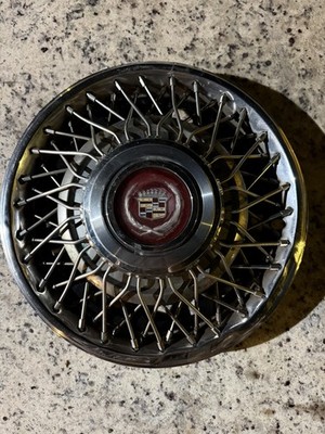 OEM Cadillac Seville Deville Fleetwood Eldorado 1986 1987 1988 WIRE Hubcap COVER