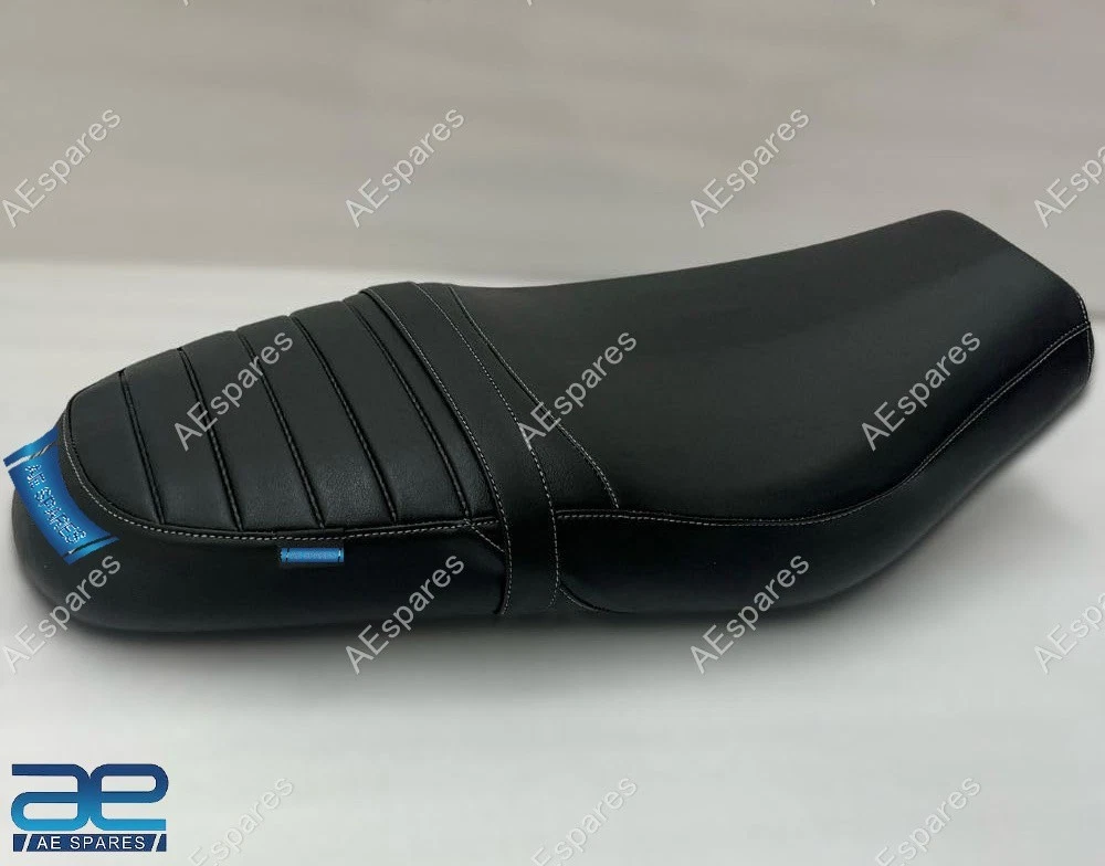 Leather Finish Seat Cover Black Color Compatible With Triumph Speed 400