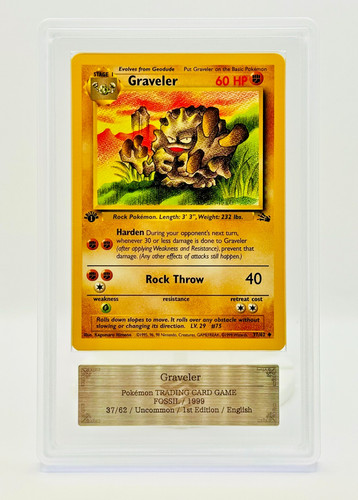Graveler (1st Edition) graded PSA 10 for sale on eBay