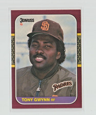 TONY GWYNN PADRES 1987 DONRUSS BASEBALL CARD #146