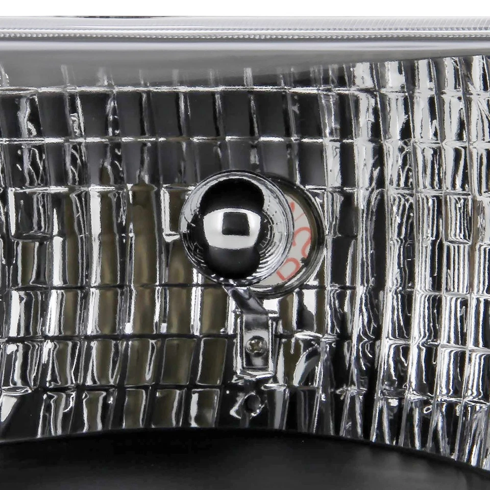 Black Fits 1993-1998 Jeep Grand Cherokee Headlights Lamps Left+Right Replacement - Image 4 of 4