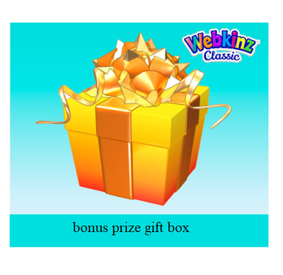 Webkinz bonus prize gift box items, you choose 3x
