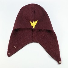 Vintage Captain Midnight Style Child's Airplane Pilot Knit Cap Hat 1930s-40s